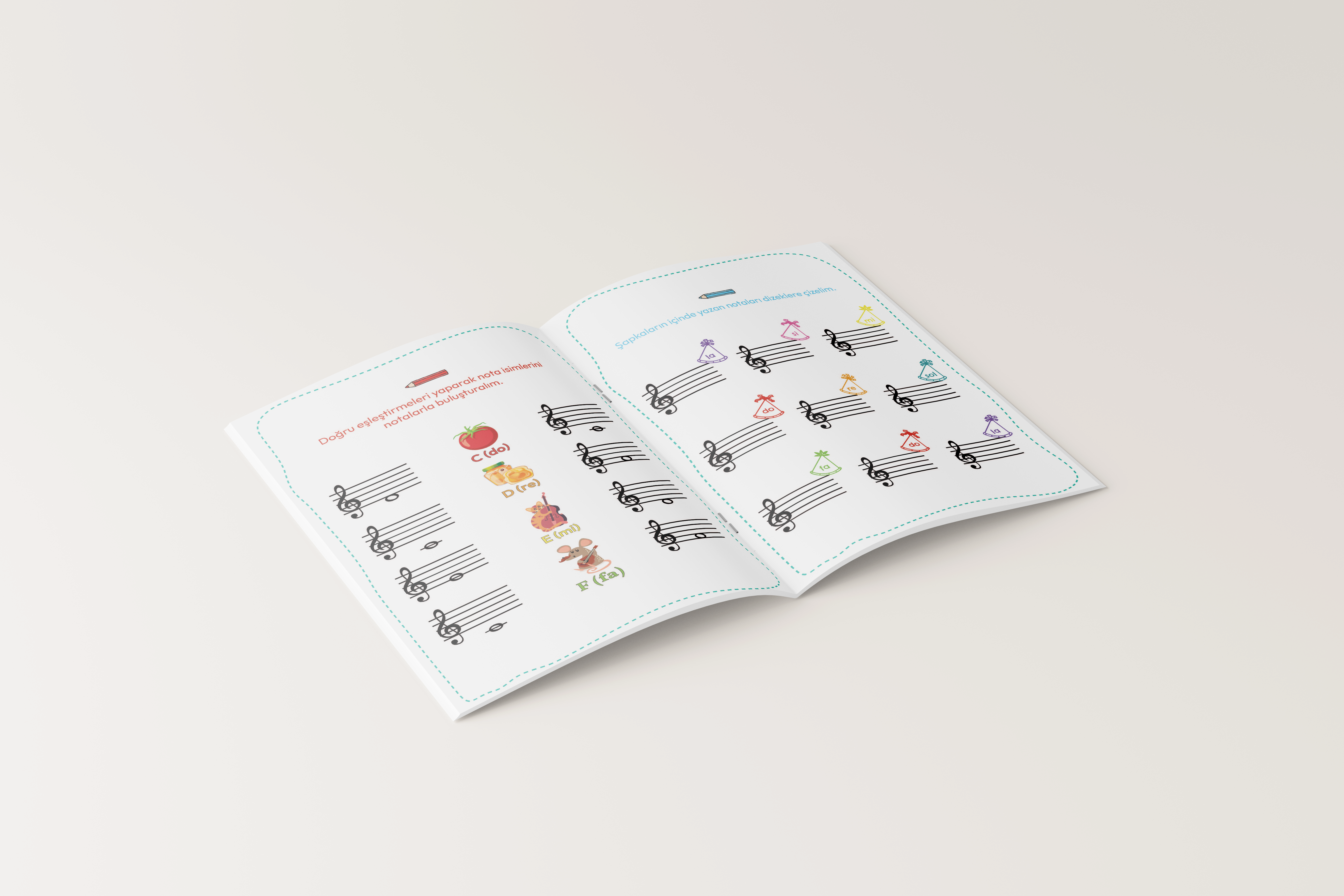 Müzik Etkinlikleri 1. Kitap (Fiziksel)